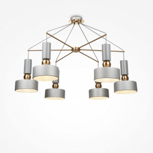 Lustra Void 6xE14 metal gri Maytoni