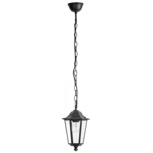 Pendul exterior Velence 1xE27 metal/sticla negru Rabalux RBL8208