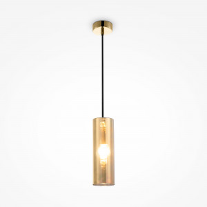 Pendul Gioia 1xE14 metal/sticla auriu Maytoni