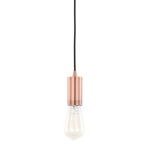 Pendul Moderna 1xE27 metal cupru Italux