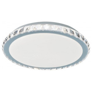 Plafoniera Cressida LED 24W metal/acril crom/alb Rabalux RBL2420
