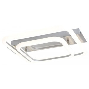 Plafoniera Fandral LED 33W metal/acril nichel/alb Rabalux