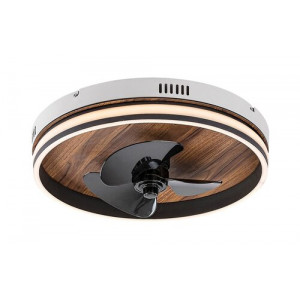 Plafoniera Faustine LED 30W metal/acril negru/alb Rabalux