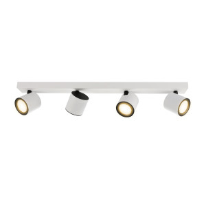 Plafoniera Karlota XL 1xGU10 metal alb/negru Italux