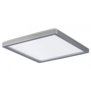 Plafoniera Lambert LED 15W acril argintiu/alb Rabalux