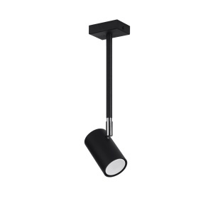 Plafoniera Norano 1xGU10 metal negru tubular