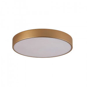 Plafoniera Orbital LED 35W 2100 lumeni metal/acril auriu sablat Italux