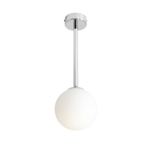 Plafoniera Pinne S 1xE14 metal/sticla crom Aldex
