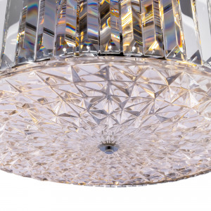 Plafoniera Recinto 8xE27 metal/cristal crom/transparent Maytoni