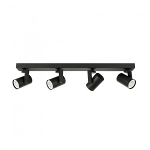 Plafoniera Spiela XL 1xGU10 metal negru Italux