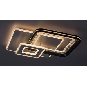 Plafoniera Stregobor LED 48W metal/acril gri/alb Rabalux