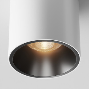 Spot aplicat Alfa LED 1xLED metal alb/negru Maytoni