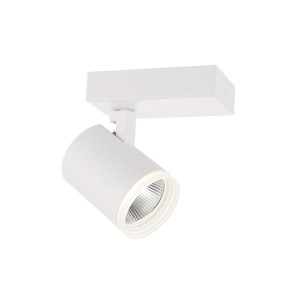 Spot aplicat Helvia LED 5W 500 lumeni metal/acril alb Italux
