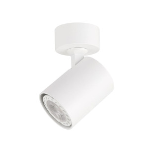 Spot aplicat Lumsi 1xGU10 metal alb sablat Italux
