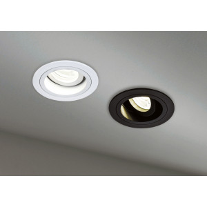 Spot incastrat Atom 1xGU10 metal alb Maytoni