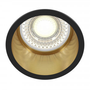 Spot incastrat Reif 1xGU10 metal negru/auriu Maytoni