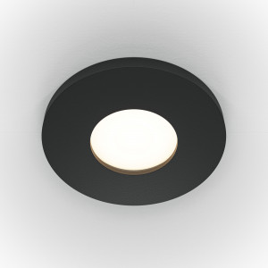 Spot incastrat Stark 1xGU10 metal negru Maytoni DL083-01-GU10-RD-B
