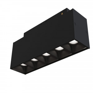 Spot magnetic sina Points LED metal negru TR014-2-10W3K-B