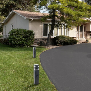Stalp exterior Ankara 1xE27 metal/acril antracit Rabalux