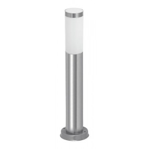 Stalp exterior Inox torch 1xE27 metal/acril nichel/alb Rabalux RBL8263