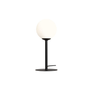 Veioza Pinne 1xE14 metal/sticla negru Aldex