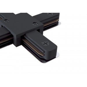 Accesoriu sina Conector cruce 1x acril negru
