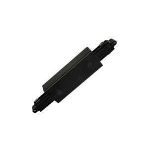 Accesoriu sina Marvi Track Connector liniar lung metal/acril negru Italux