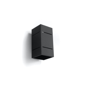 Aplica Blocco 1xG9 metal negru rectangular - Img 2