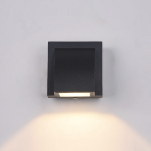 Aplica Edgar LED 3W 120 lumeni metal negru Italux