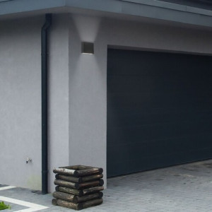 Aplica exterior Nesna LED 6W metal/sticla antracit/alb Rabalux