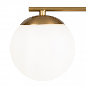 Aplica Marble 1xE27 metal/sticla bronz/alb Maytoni
