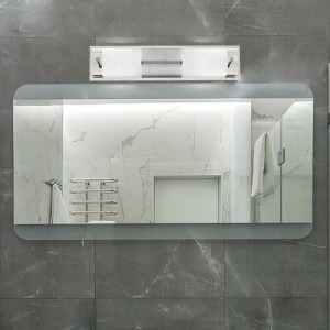 Aplica Periodic 2xE14 metal/sticla crom Rabalux