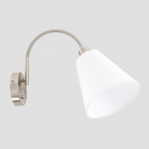 Aplica Tonia 1xE27 metal alb Italux