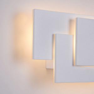 Aplica Trame LED metal alb Maytoni