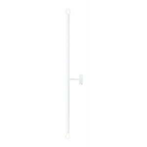 Aplica Tubo M 2xE14 metal alb Aldex
