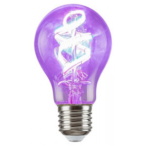 Bec LED E27 4W 2700K - lumina calda + RGB 300 lumeni