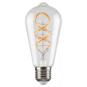 Bec LED E27 4W 2700K - lumina calda + RGB 300 lumeni