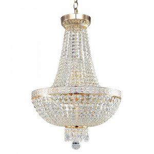 Candelabru Bella 6xE14 metal/cristal auriu Maytoni