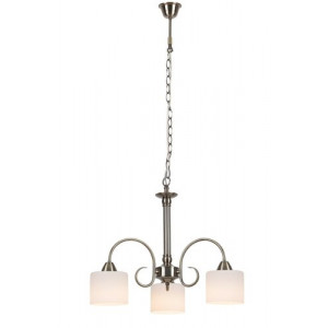 Candelabru Edith 3xE27 metal/sticla bronz/alb Rabalux