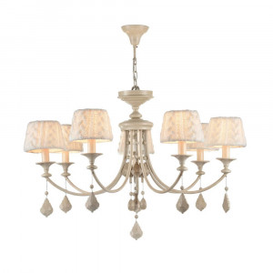 Candelabru Lana metal/textil bej Maytoni