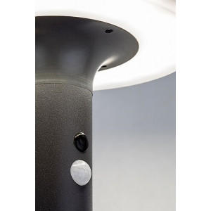 Lampa solara Alaska LED 10W metal/acril antracit/alb Rabalux