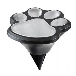 Lampa solara Wigry LED 0.06W acril negru/alb Rabalux
