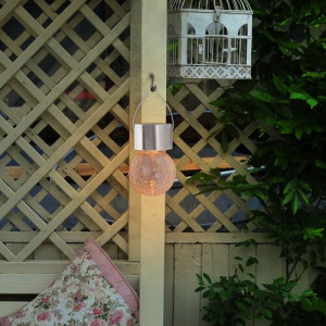 Lampa solara Yola LED 0.06W metal/sticla nichel Rabalux