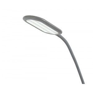 Lampadar Adelmo LED 10W metal/acril gri/alb Rabalux