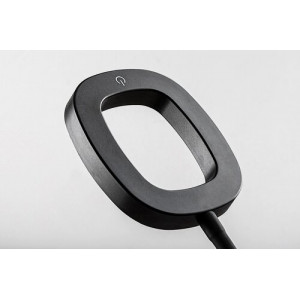 Lampadar Rader LED 11W metal/acril negru/alb Rabalux