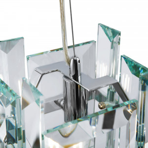 Lustra Cerezo 1xE14 metal/cristal crom/transparent Maytoni