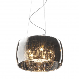 Lustra Crystal 5xG9 metal/sticla crom Zuma Line