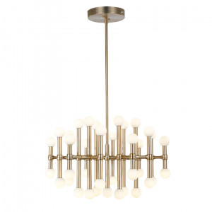 Lustra Giovanna LED 94,2W 6084 lumeni metal bronz Italux