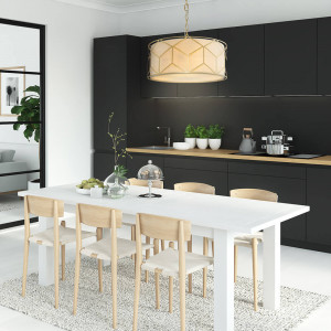Lustra Messina metal/textil auriu/bej Maytoni