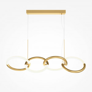 Lustra Node 4xLED metal auriu/alb Maytoni